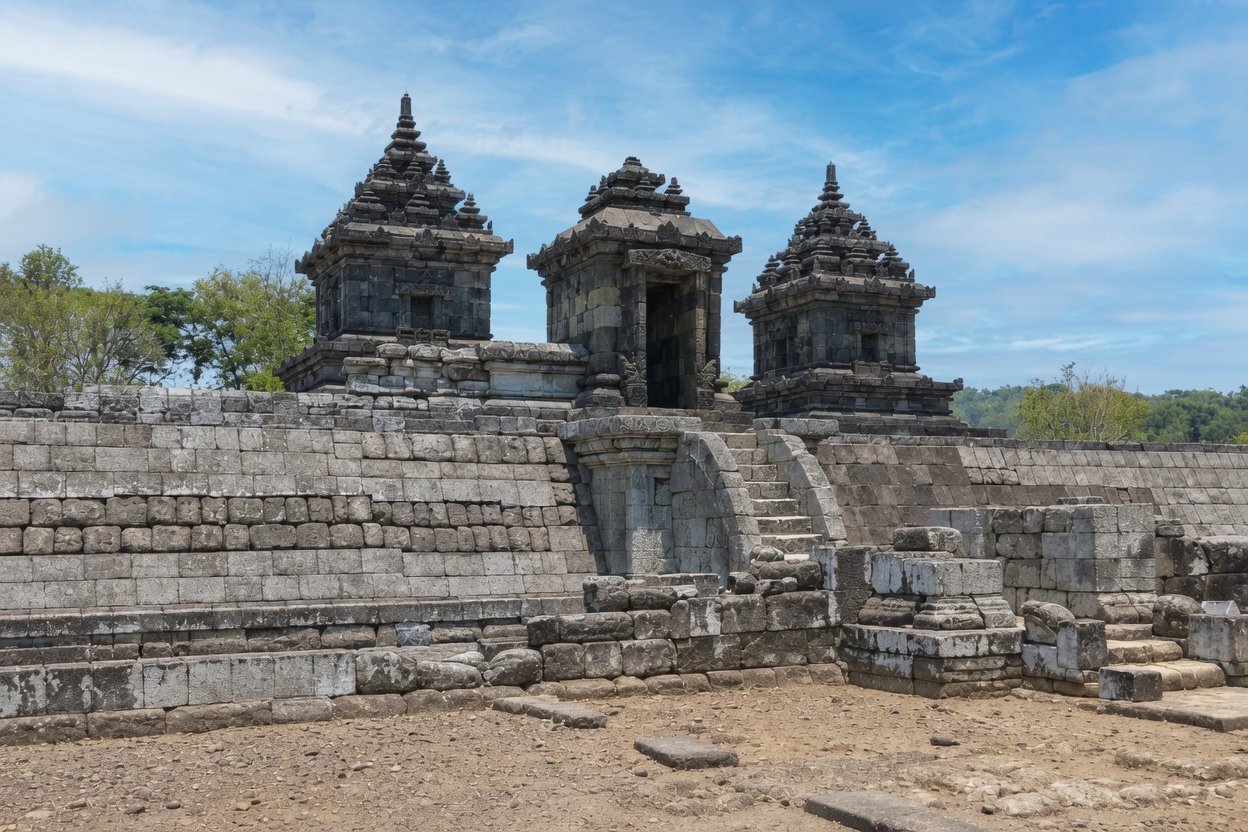 Candi Barong tersembunyi dekat hotel Amaranta Prambanan Yogyakarta