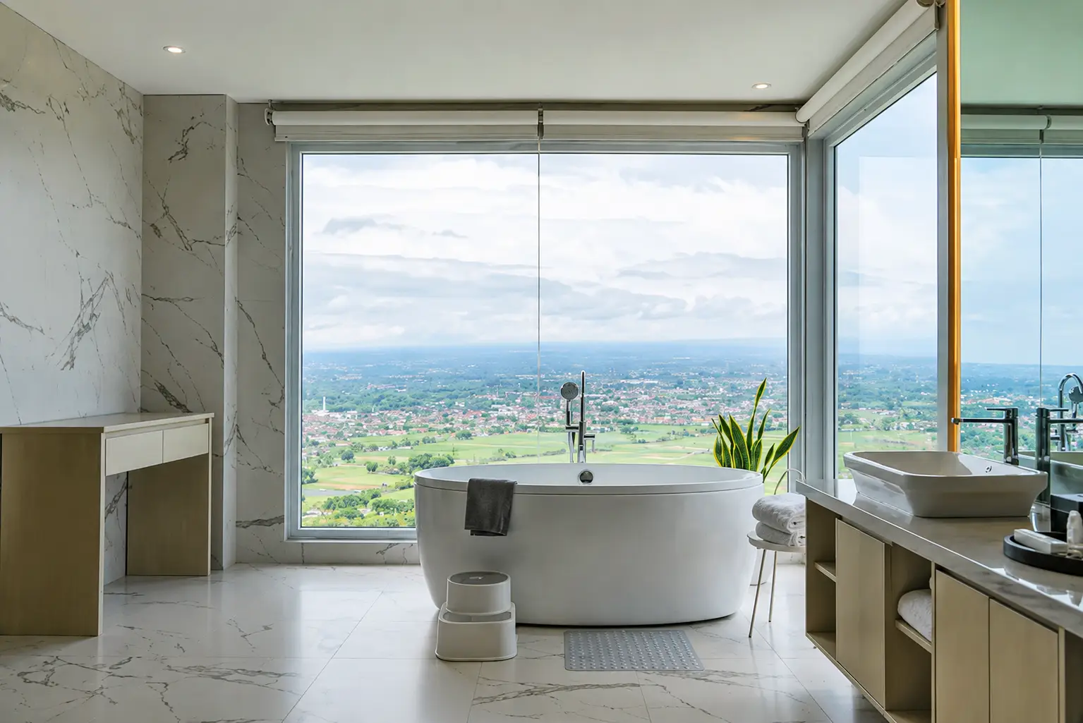 Amaranta Prambanan 5-star hotel atop Boko Hill with views of Prambanan Temple and Mount Merapi in Yogyakarta